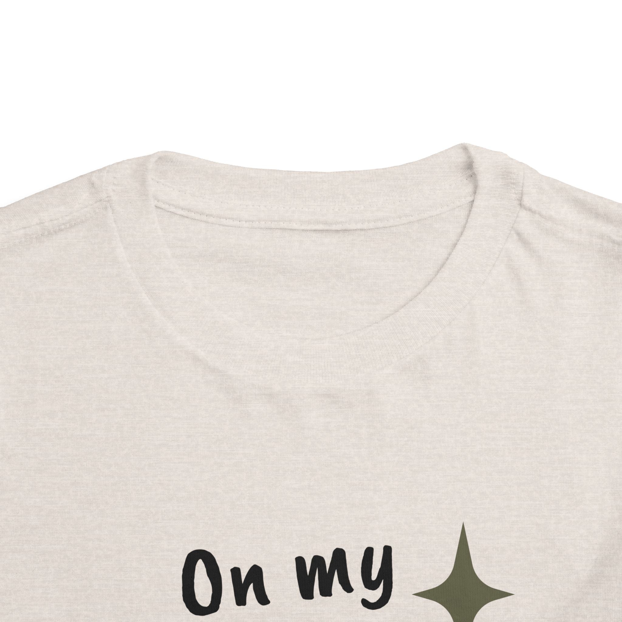 Toddler Tee — "On My Momma's Last Nerve" Floral Graphic