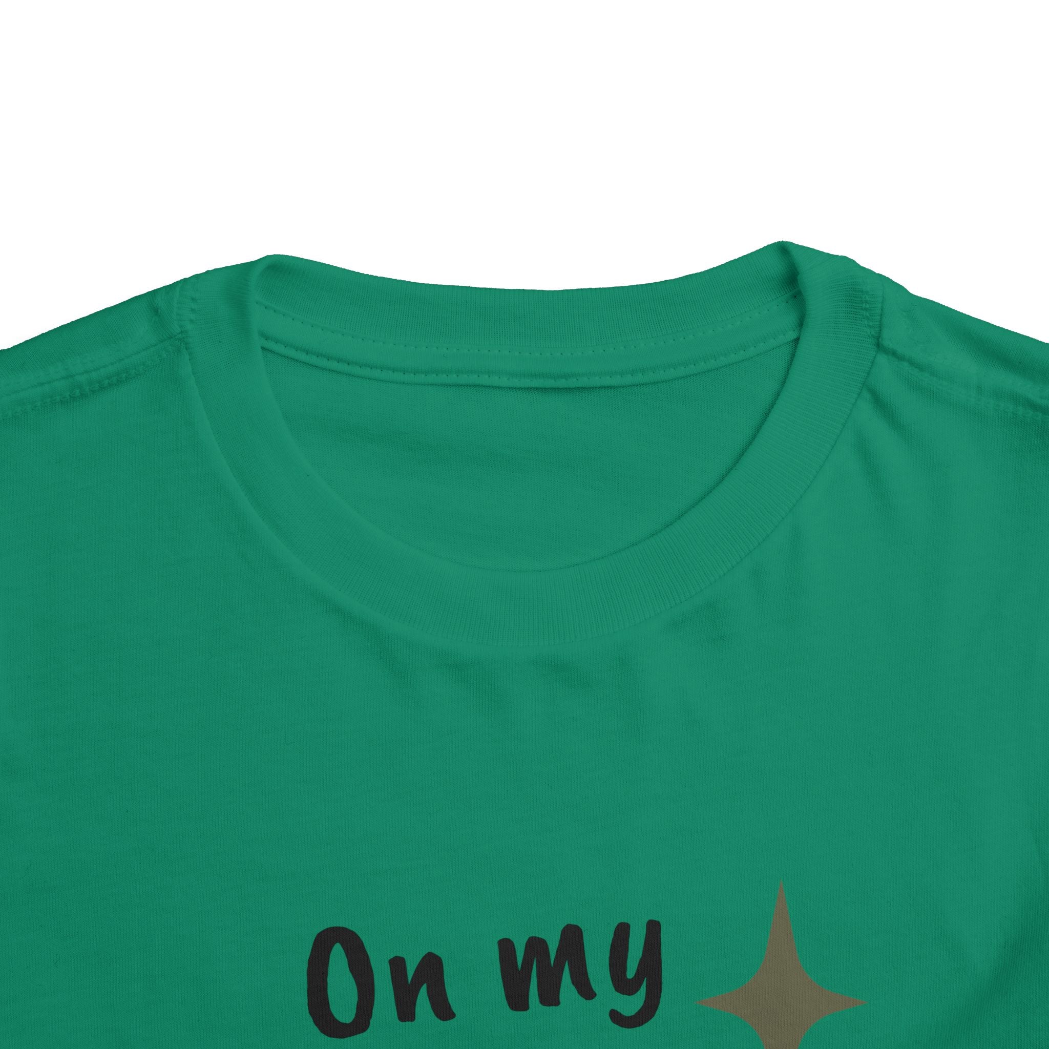 Toddler Tee — "On My Momma's Last Nerve" Floral Graphic