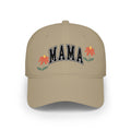 Mama Floral Low Profile Baseball Cap — Embroidered Mother’s Day Hat