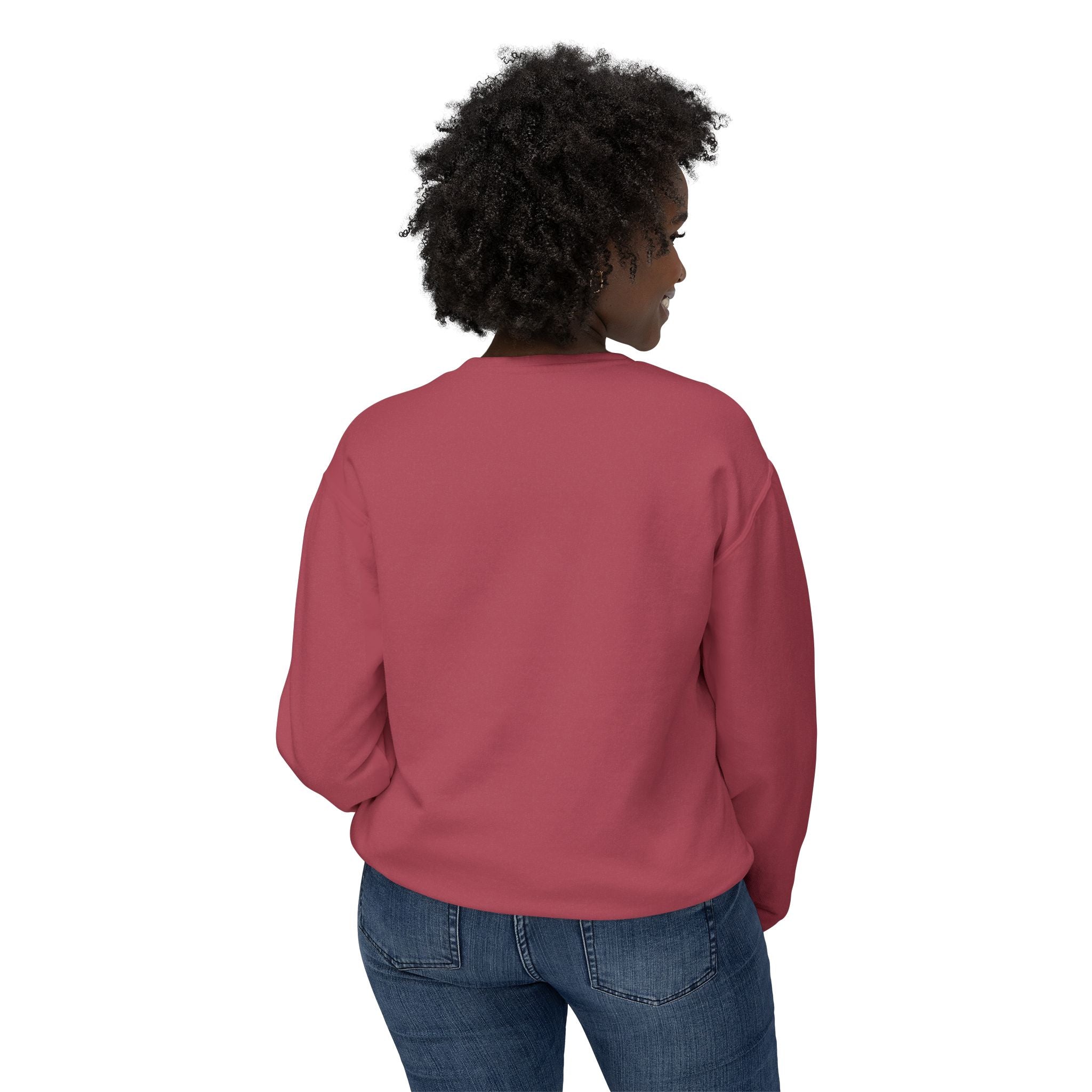 Mama Crewneck Sweatshirt — Pink Collegiate Mom Pullover