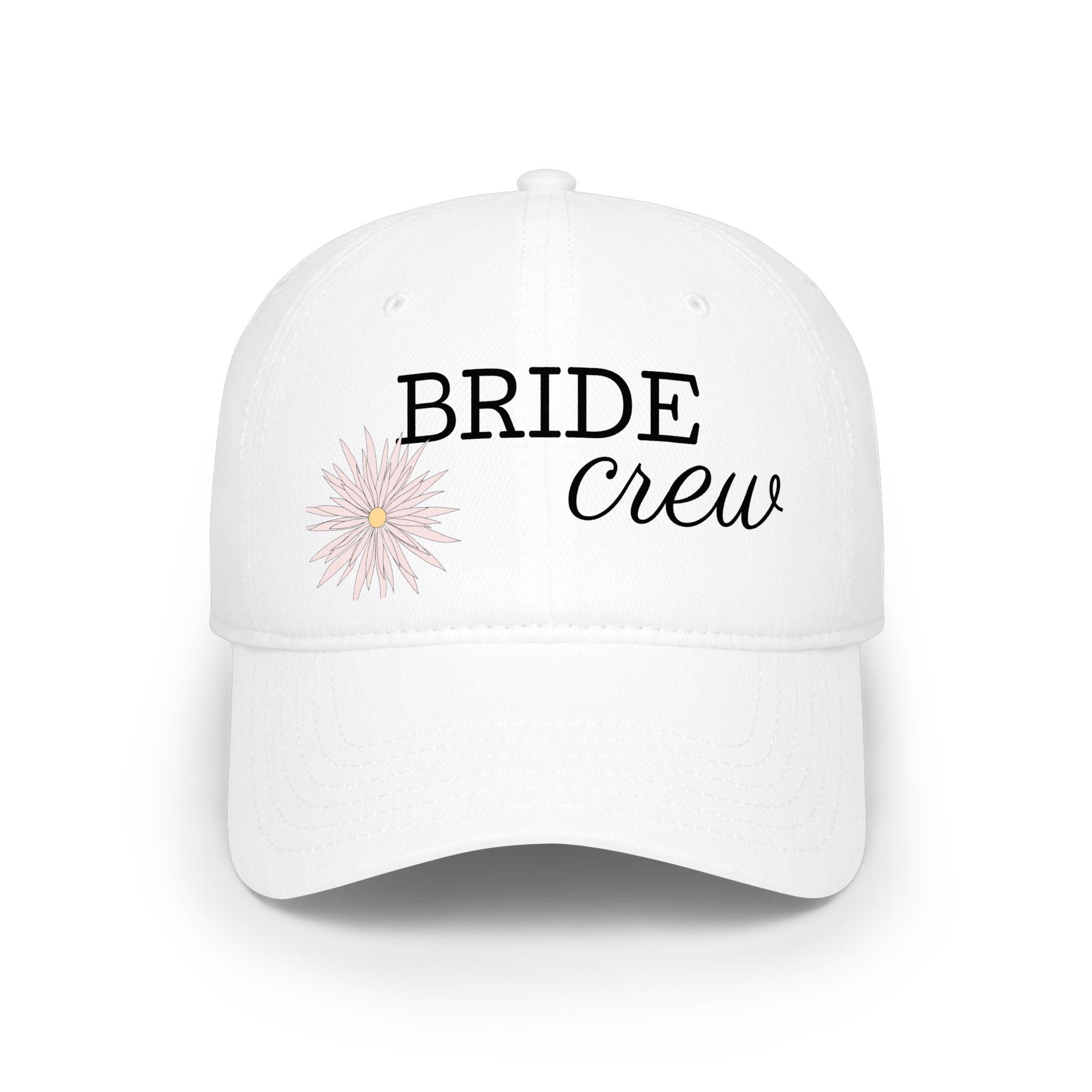 Bride Crew Daisy Baseball Cap – Bachelorette Party Hat