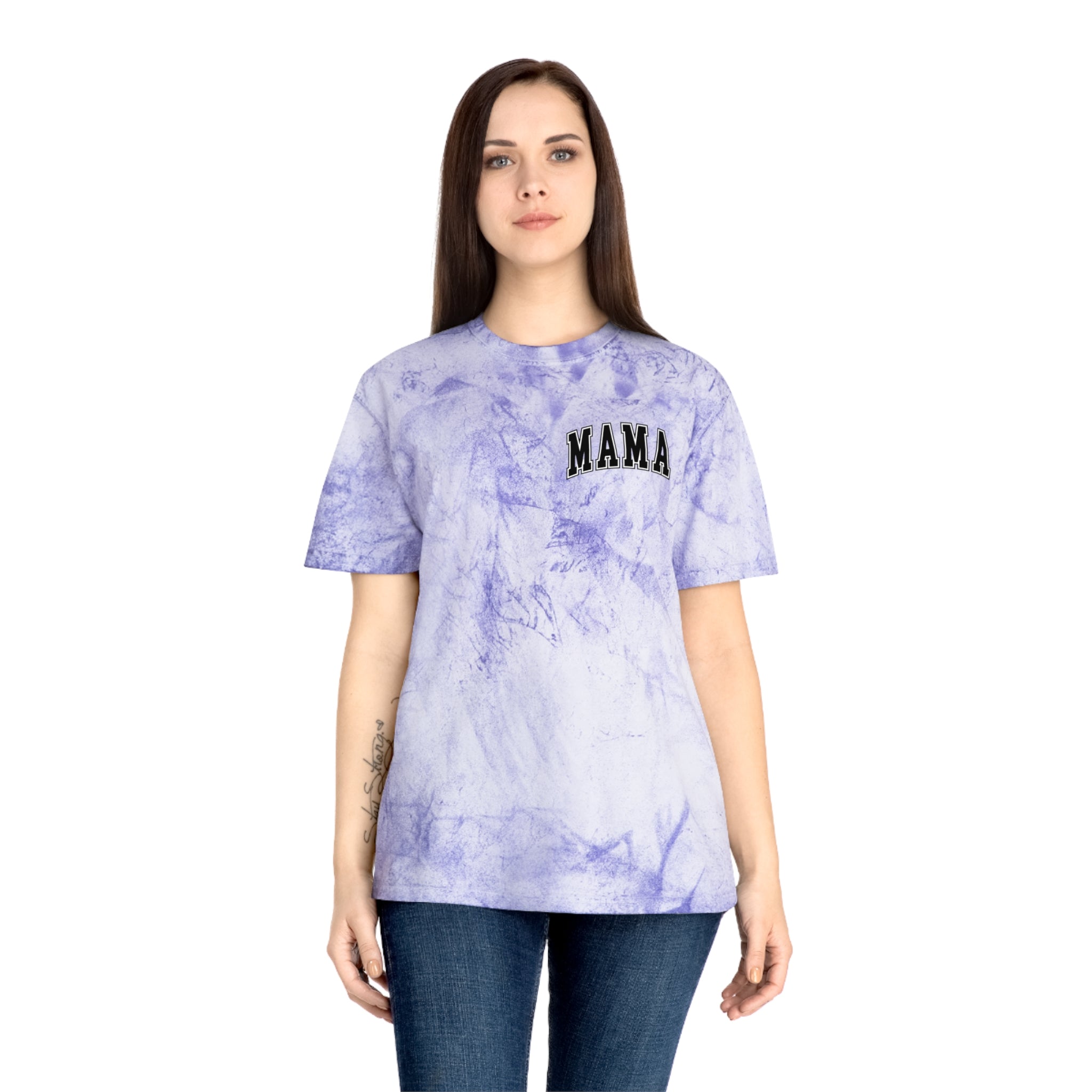 Color Blast Mama T-Shirt - Fun & Trendy Unisex Tee for Moms