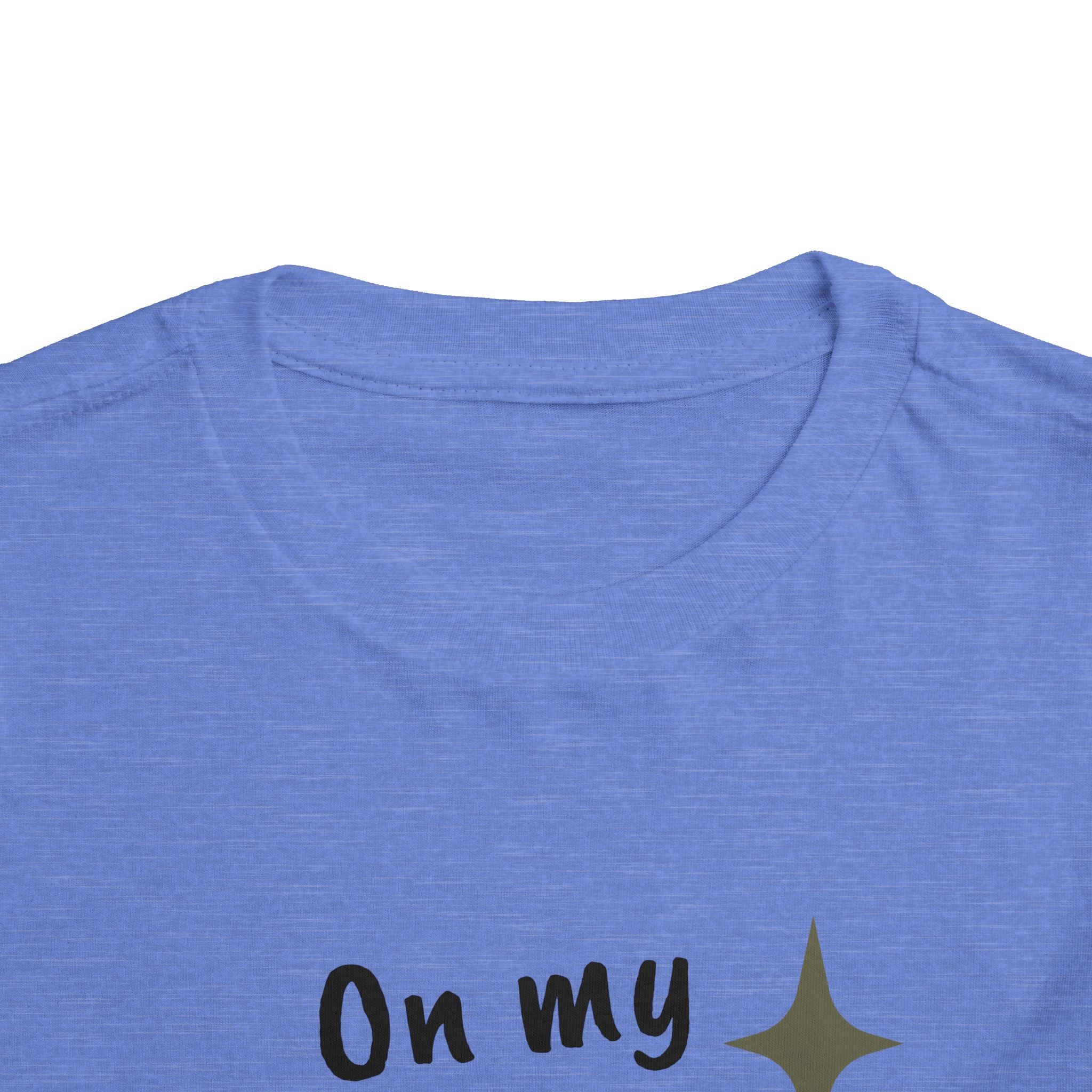 Toddler Tee — "On My Momma's Last Nerve" Floral Graphic