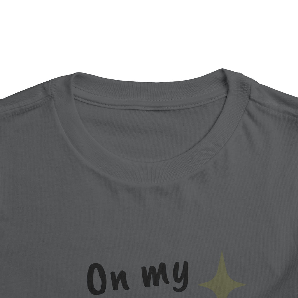 Toddler Tee — "On My Momma's Last Nerve" Floral Graphic