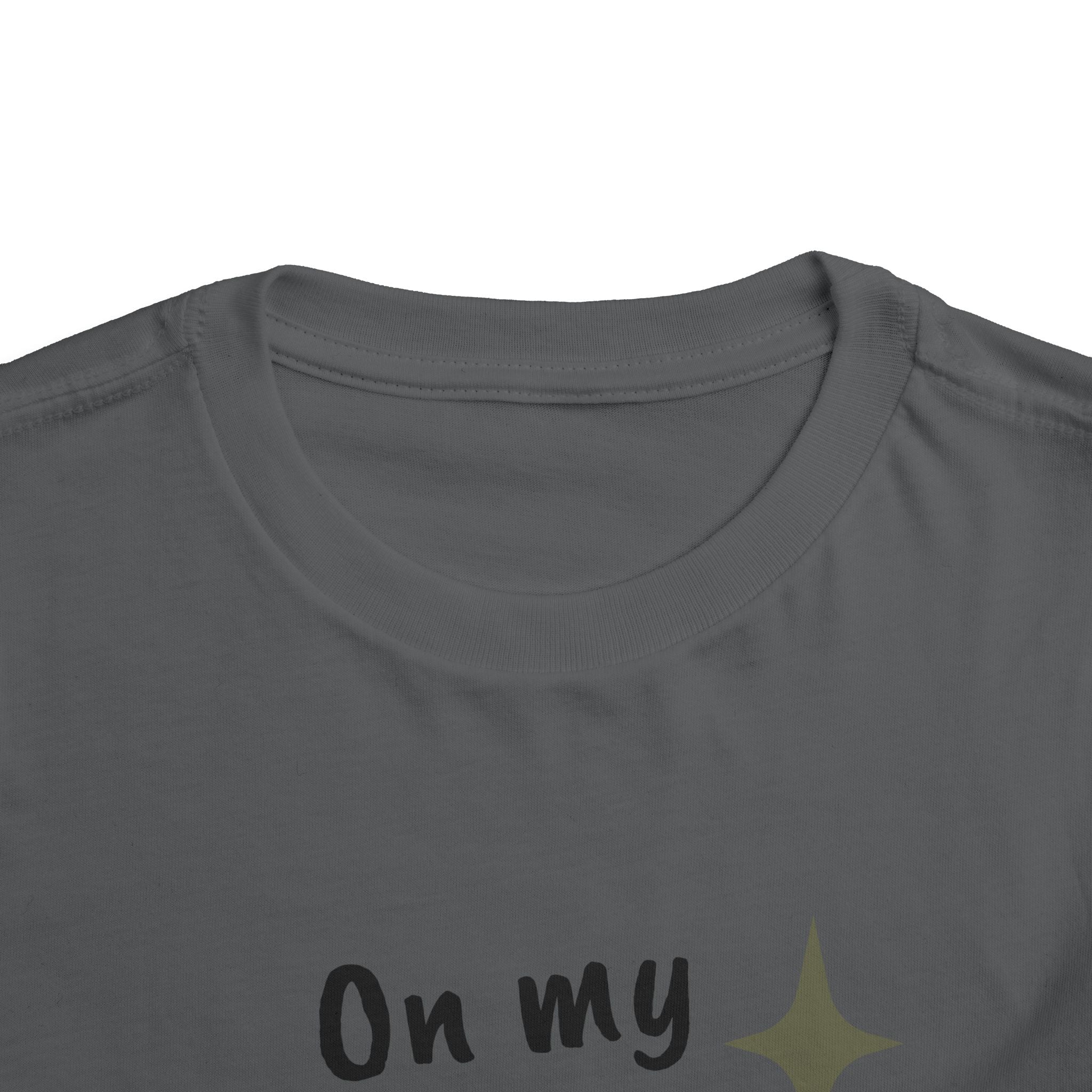 Toddler Tee — "On My Momma's Last Nerve" Floral Graphic