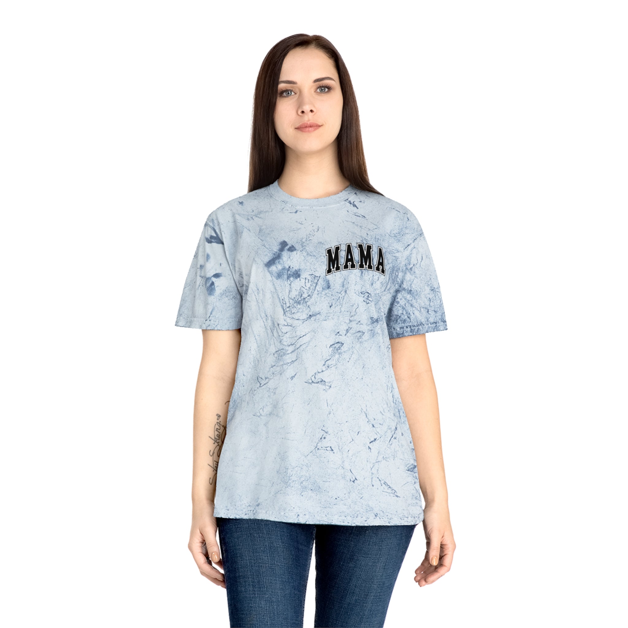 Color Blast Mama T-Shirt - Fun & Trendy Unisex Tee for Moms
