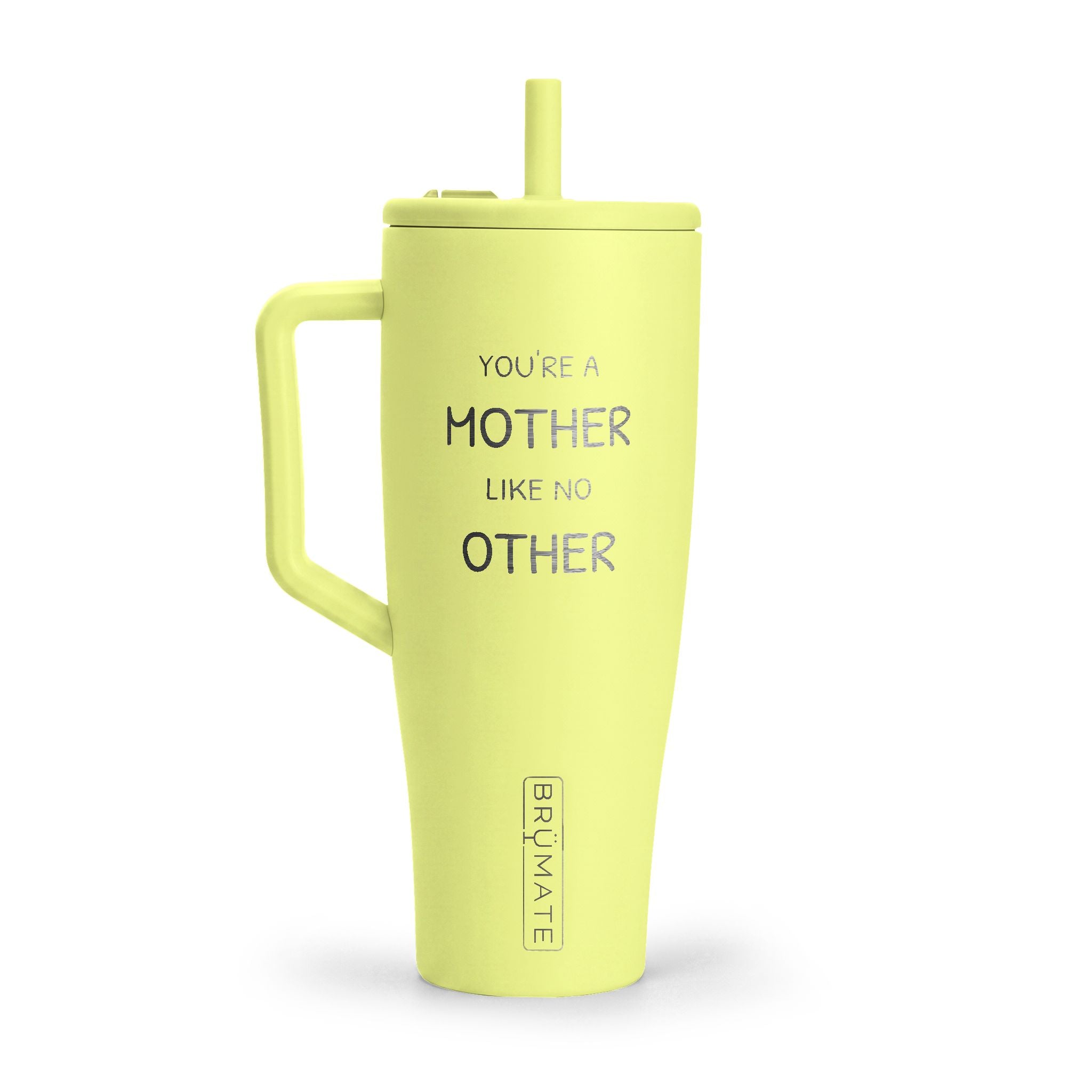 Engraved 40oz Insulated Tumbler with Handle — “You’re a Mother Like No Other”